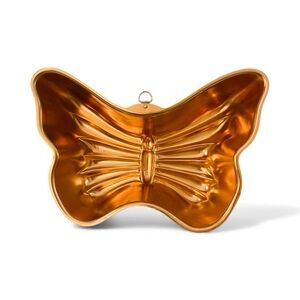 Vintage Butterfly Copper Jello/Food Mold 6 Cups / 11 inches